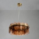 Loft Industry Modern - Leaf Circle PV Chandelier